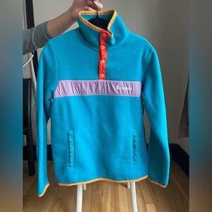 Cotopaxi Bright Blue Fleece Pullover